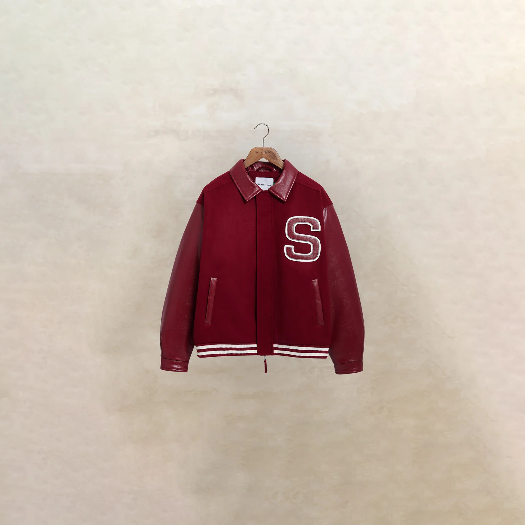 CHERRY RED BOMBER | House of Sunny