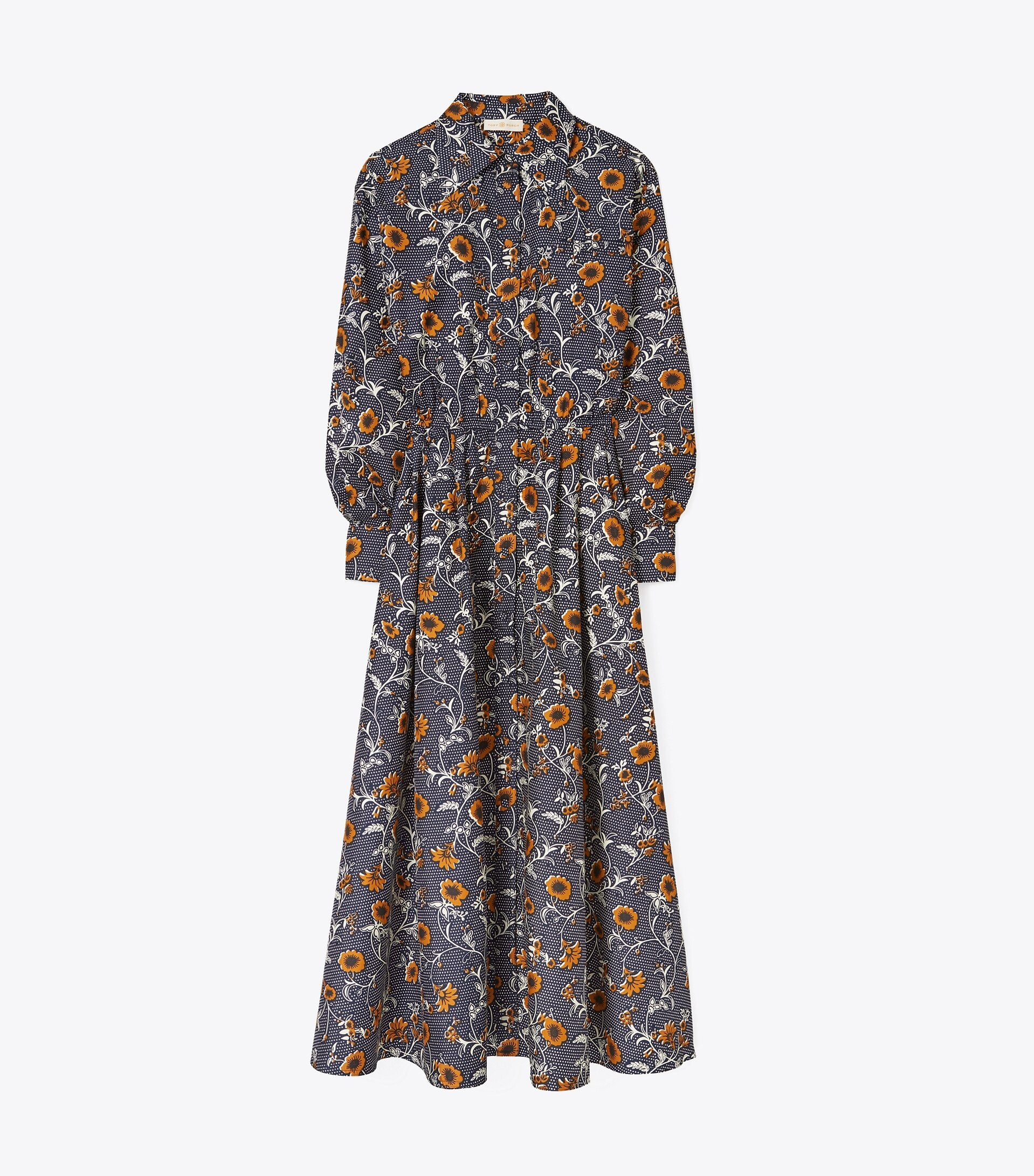 Eleanor Silk Twill Dress | Tory Burch (US)