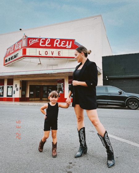 Mommy and me all black outfit | cowboy boot outfit | affordable fashion #mommyandme #ootd #affordablefashion #cowboyboots

#LTKkids #LTKstyletip #LTKfit
