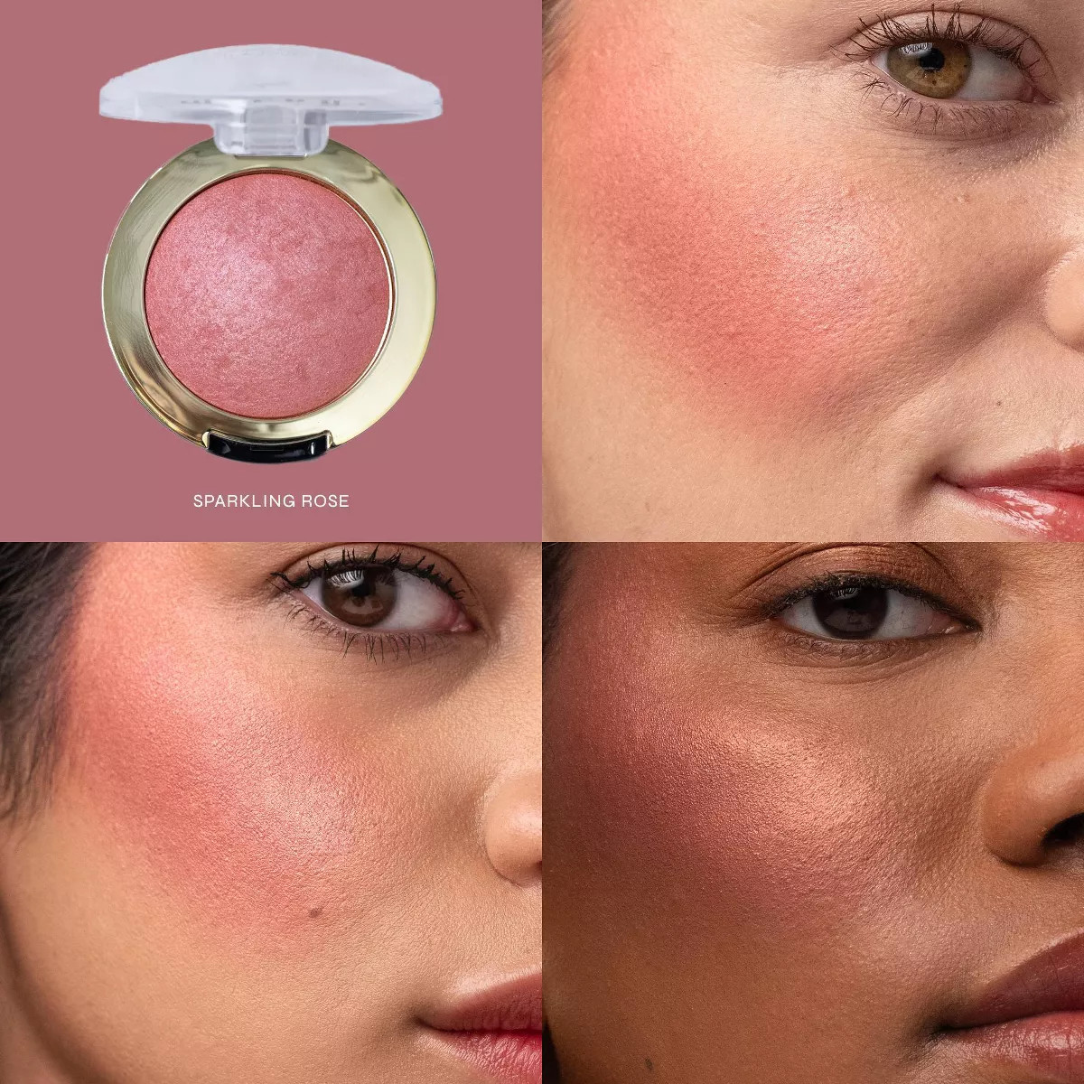 Milani Baked Blush - Sparkling Rose | Target