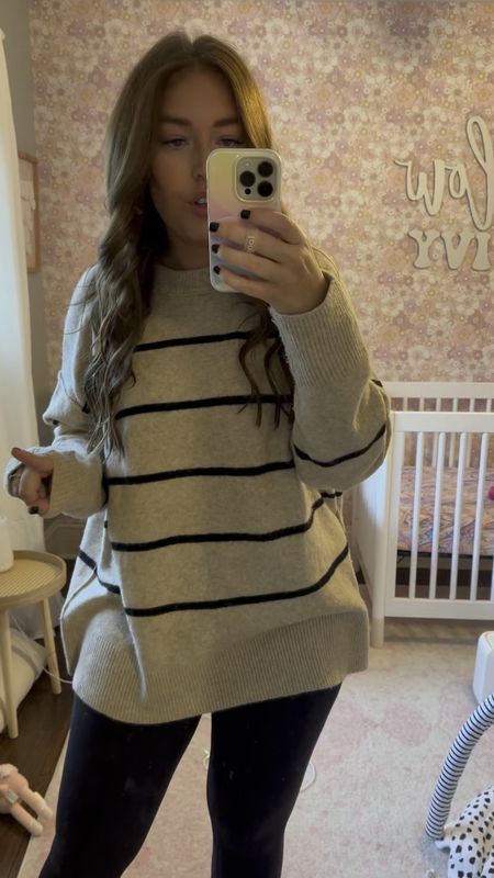 The perfect sweater to wear with leggings. So soft and cozy. Wearing size L. Slightly oversized but I wanted it to cover my booty with leggings 


Teacher outfit / casual outfit / sweater / fall outfit / winter outfit

#LTKmidsize #LTKGiftGuide #LTKHoliday