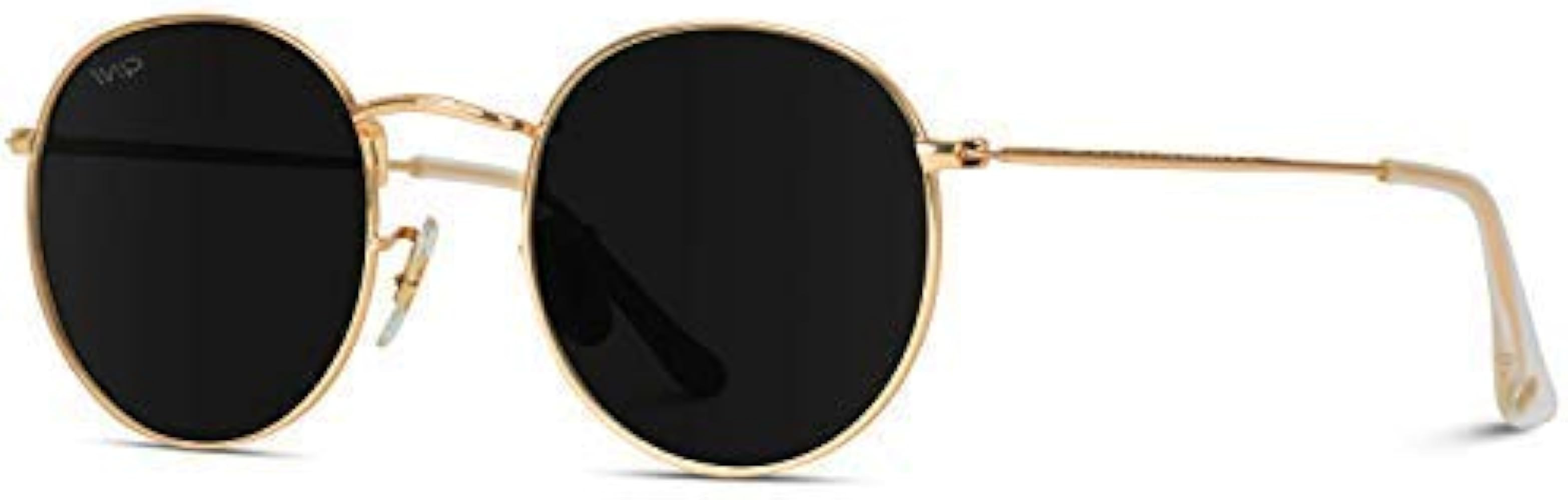 WearMe Pro - Reflective Lens Round Trendy Sunglasses | Amazon (US)