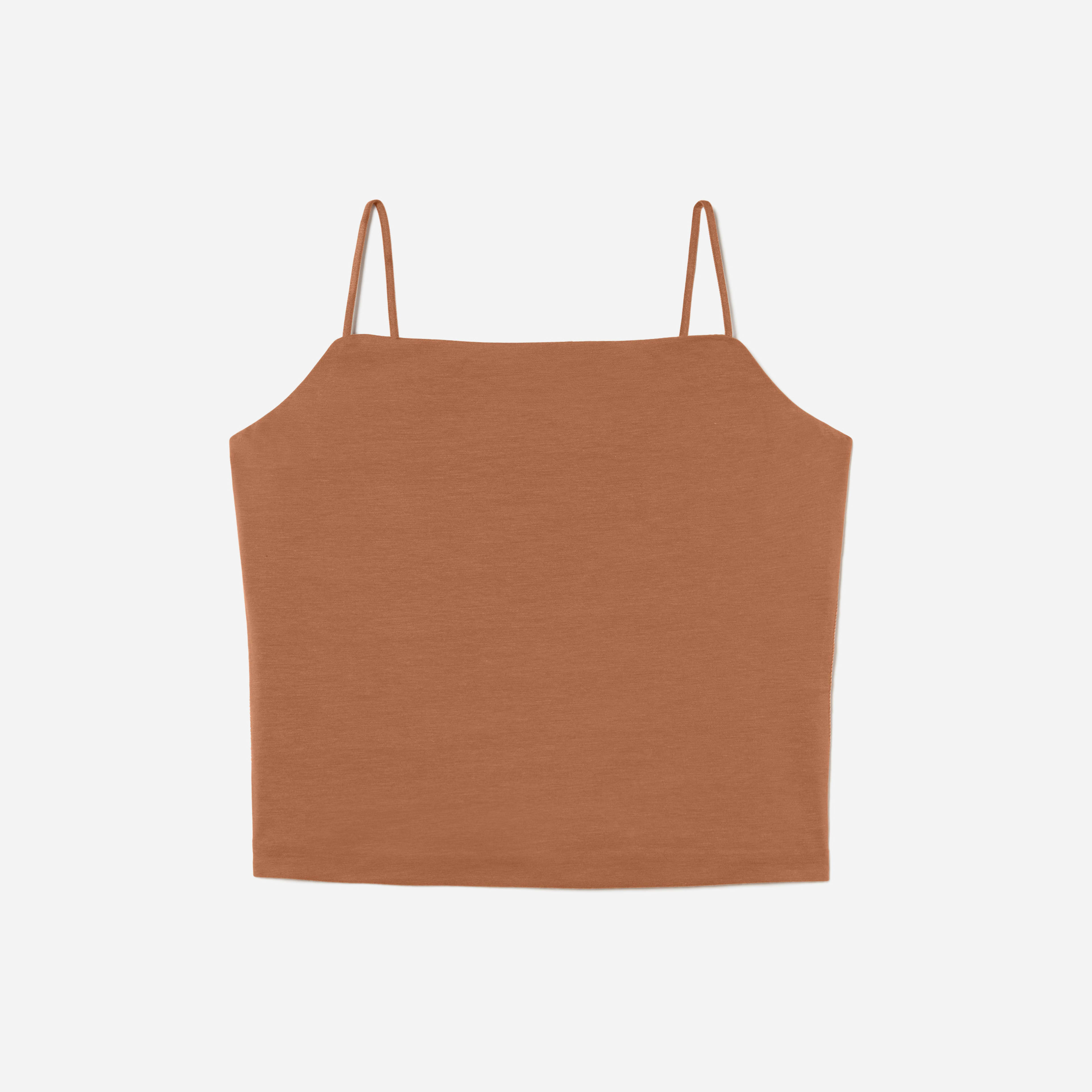 The Cropped Square-Neck Cami | Everlane