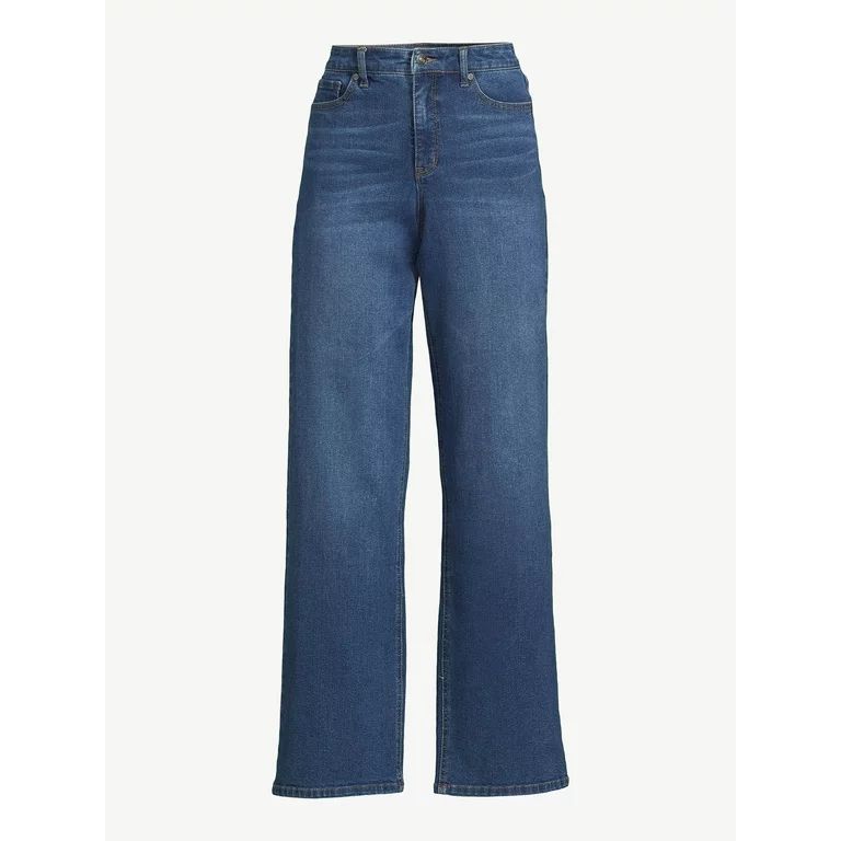 Jeans by Sofia Vergara Women‘s Diana Super High Rise Palazzo Jeans | Walmart (US)