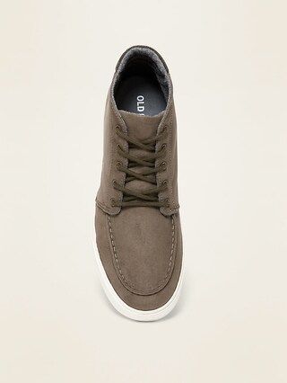 Faux-Suede Mid-Top Moccasins for Men | Old Navy (US)