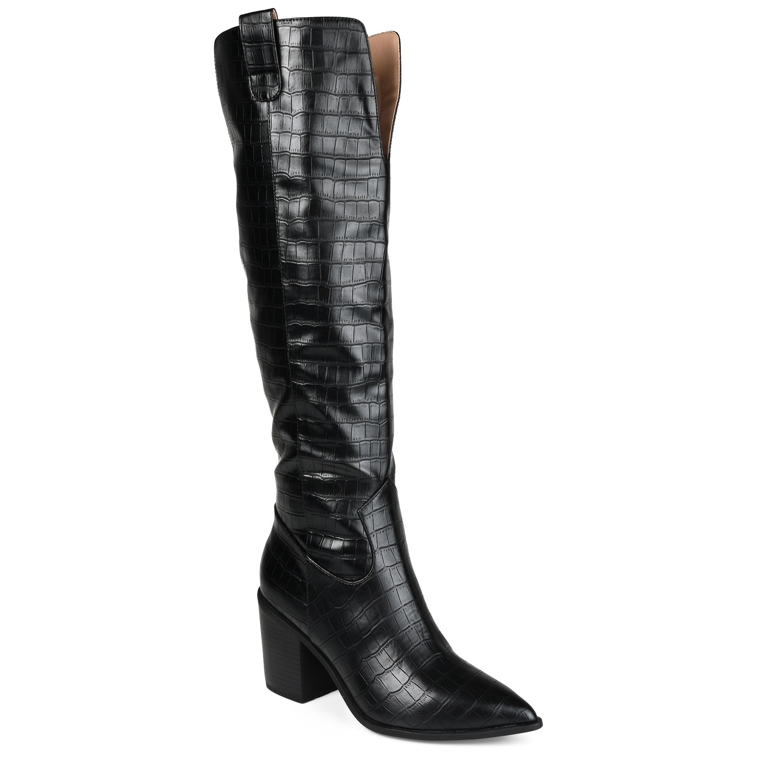 Brinley Co. Womens Tru Comfort Foam™ Extra Wide Calf Knee High Boot - Walmart.com | Walmart (US)