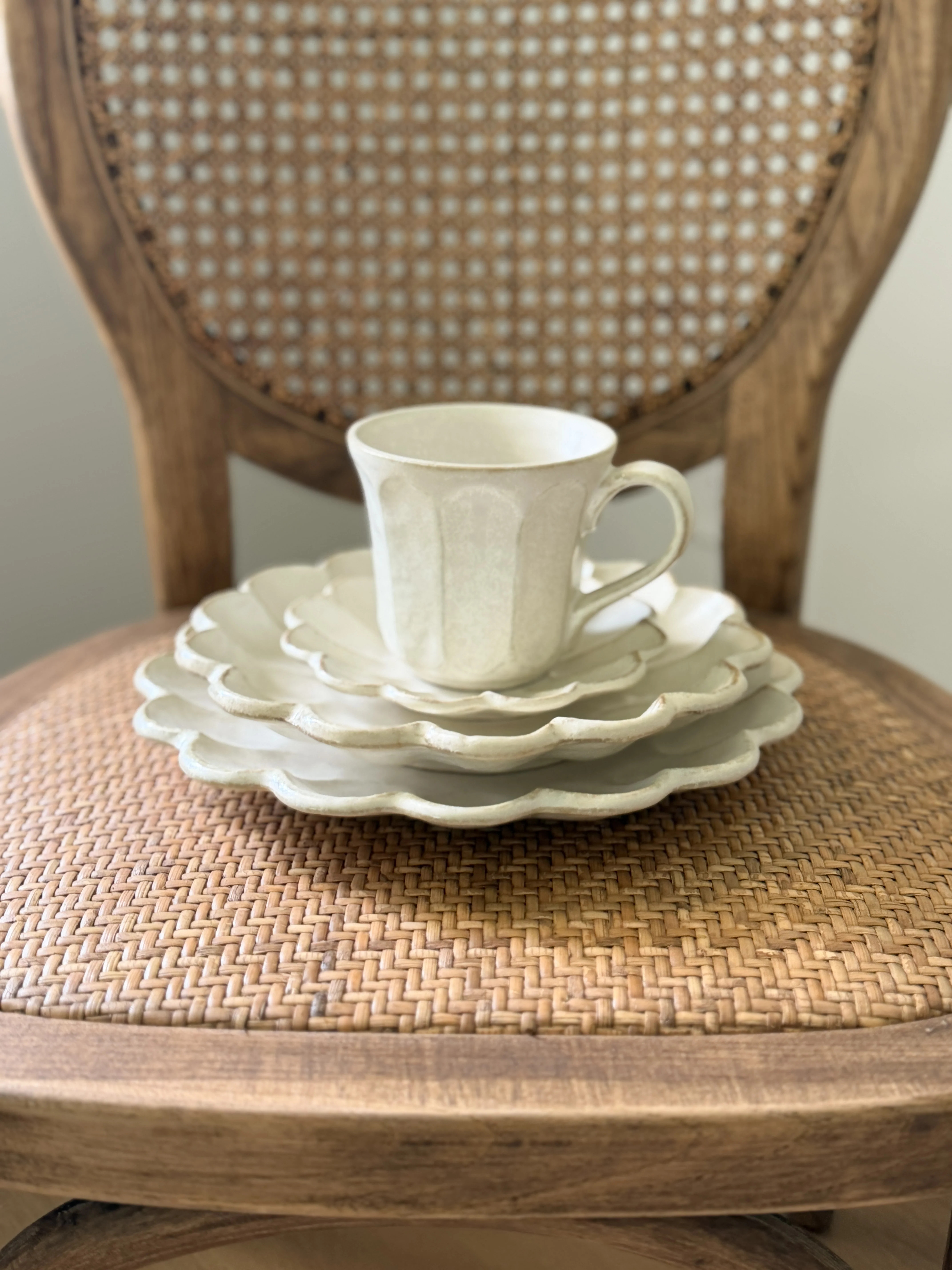 Fleur Petal Plates & Mug | Cottage and Key