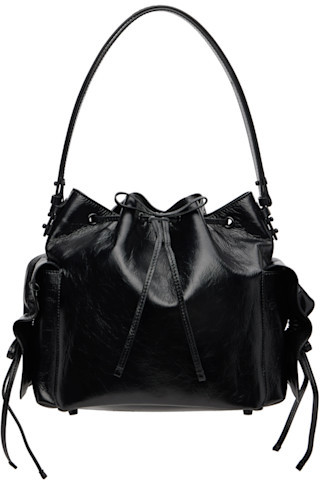 Black Multipocket Bucket Bag | SSENSE