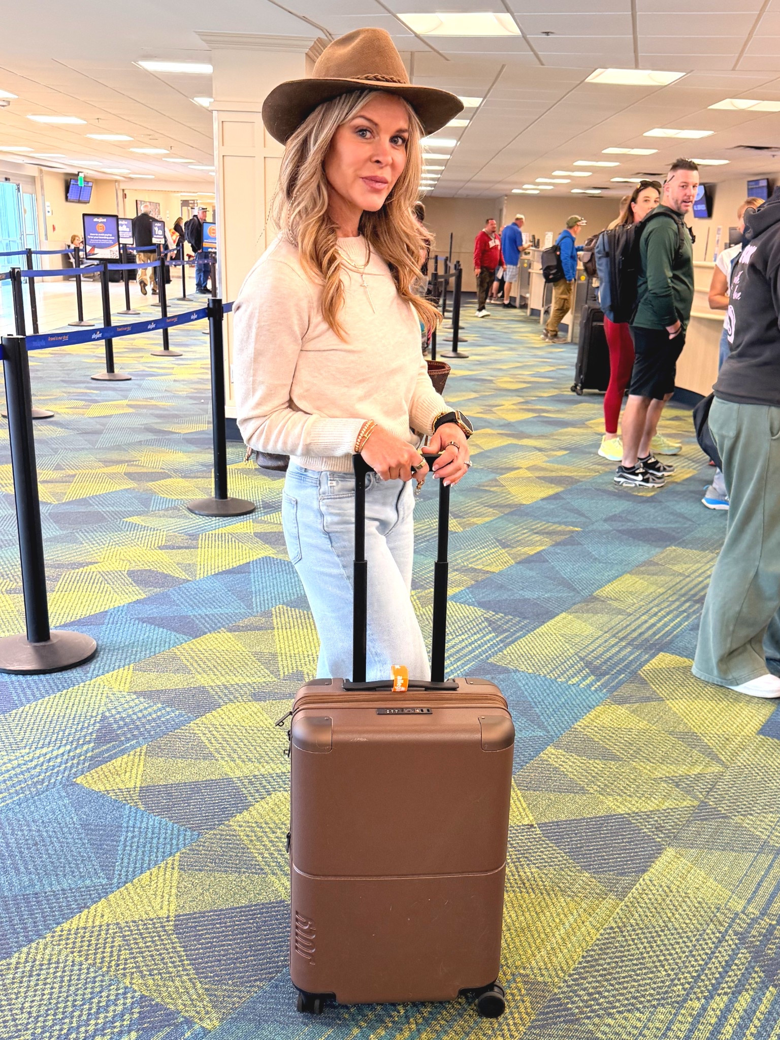 Travel Outfit of the day & another amazing pair of AG shaping jeans on sale! #AGjeans #july #travel

#LTKTravel #LTKootd #LTKSaleAlert