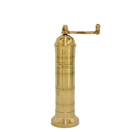 Alexander Home Greek Salt Mill, 8 Inch Tall, Manual Grinder, Brass | Walmart (US)