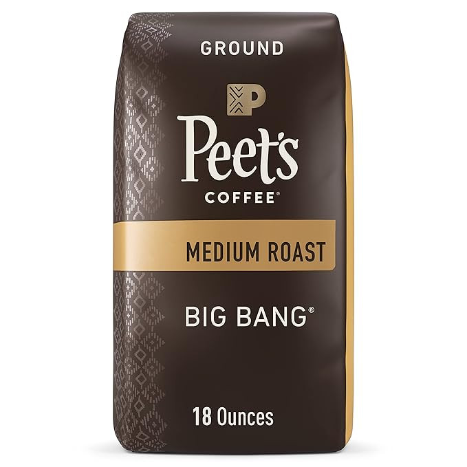 Peet's Coffee, Medium Roast Ground Coffee - Big Bang 18 Ounce Bag | Amazon (US)