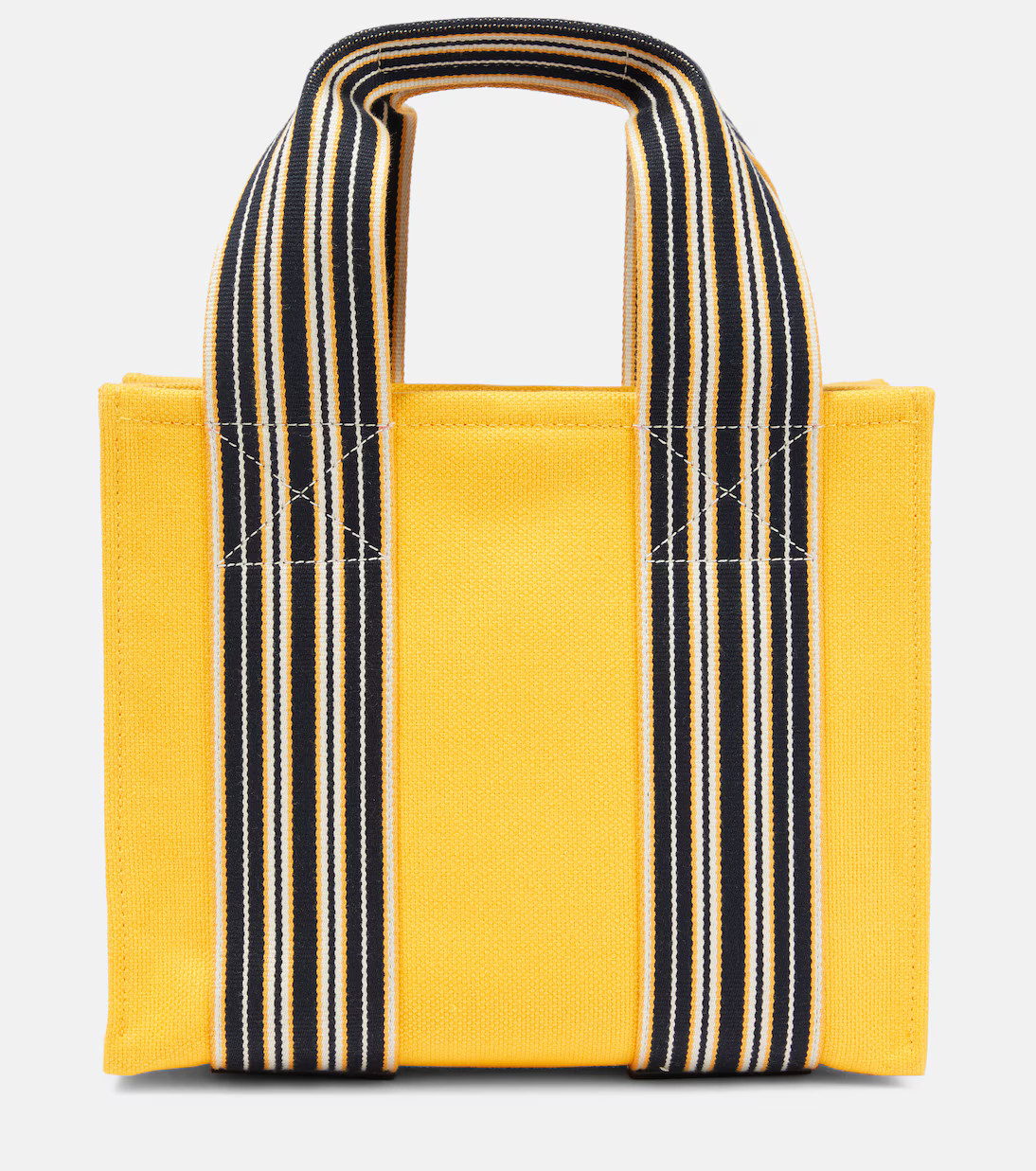 The Suitcase Stripe Mini canvas tote bag | Mytheresa (US/CA)