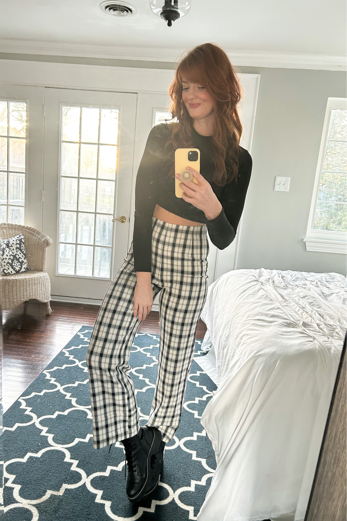 Recently got these pants and loving them :). Fit true to size. 5’7” wearing a small. 

#LTKstyletip #LTKshoecrush #LTKfit