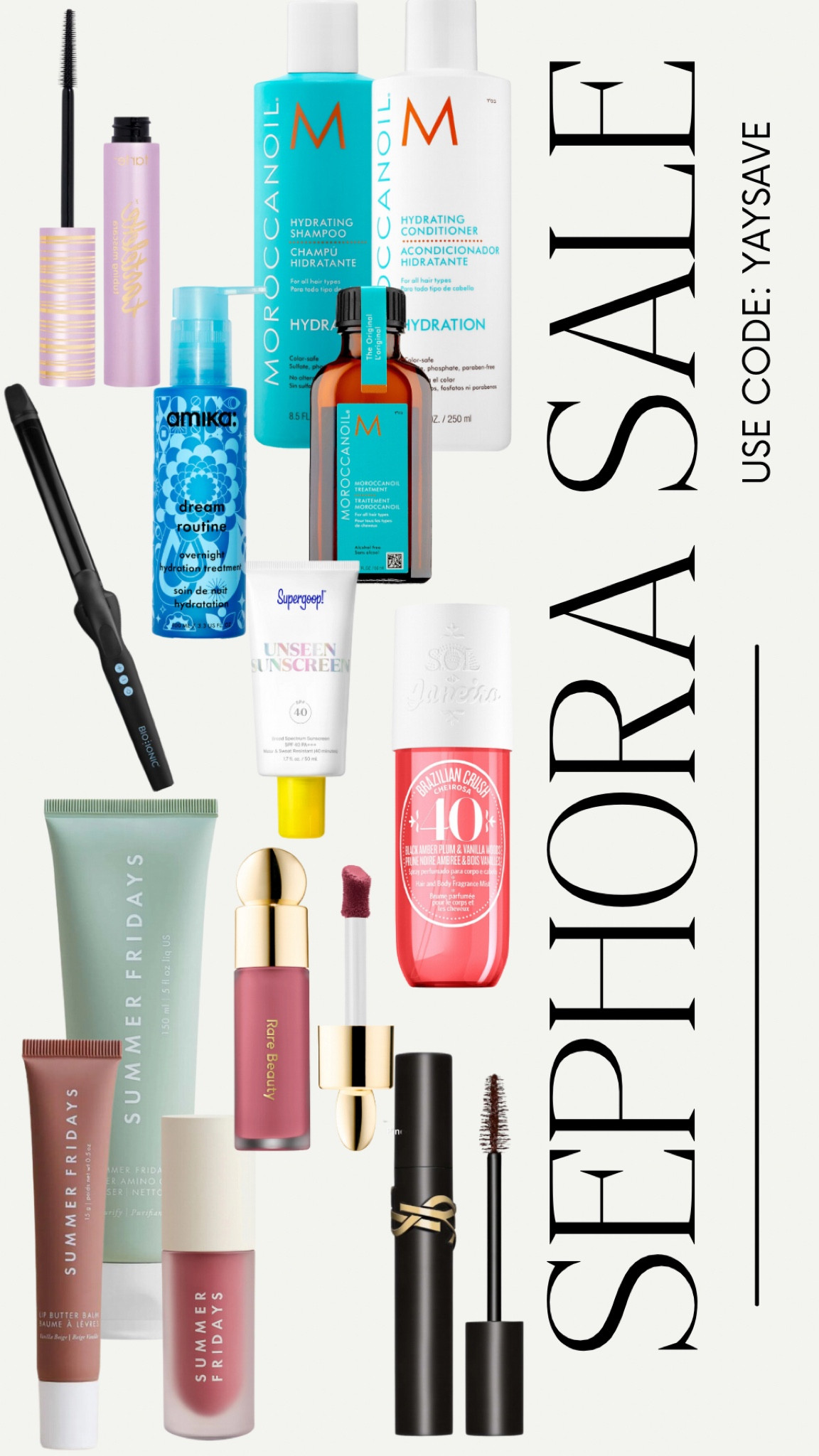 Sephora Sale happening now! 
30% OFF The Sephora Collection, 20% OFF for Rouge members, 15% OFF for VIB members, 10% OFF for Insiders! 
CODE: YAYSAVE

Sephora / Sale / Beauty / Makeup / Hair / Skincare 

#LTKbeauty #LTKsalealert #LTKxSephora