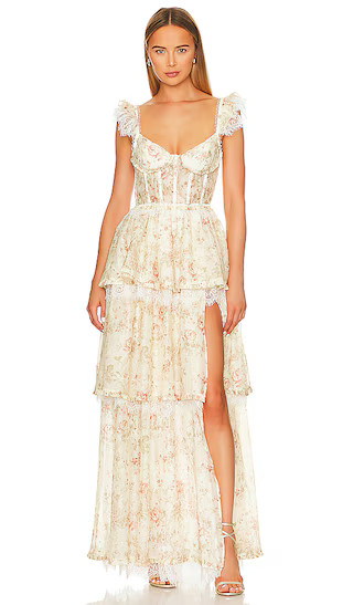 Jolie Gown in Carmel Valley Rose | Revolve Clothing (Global)