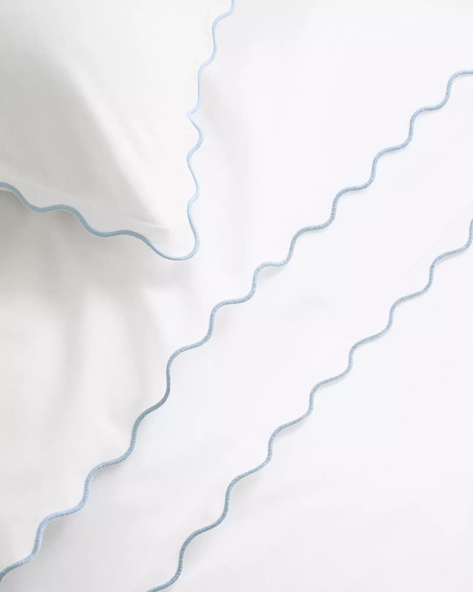 Wave Percale Bedding Set | Serena and Lily