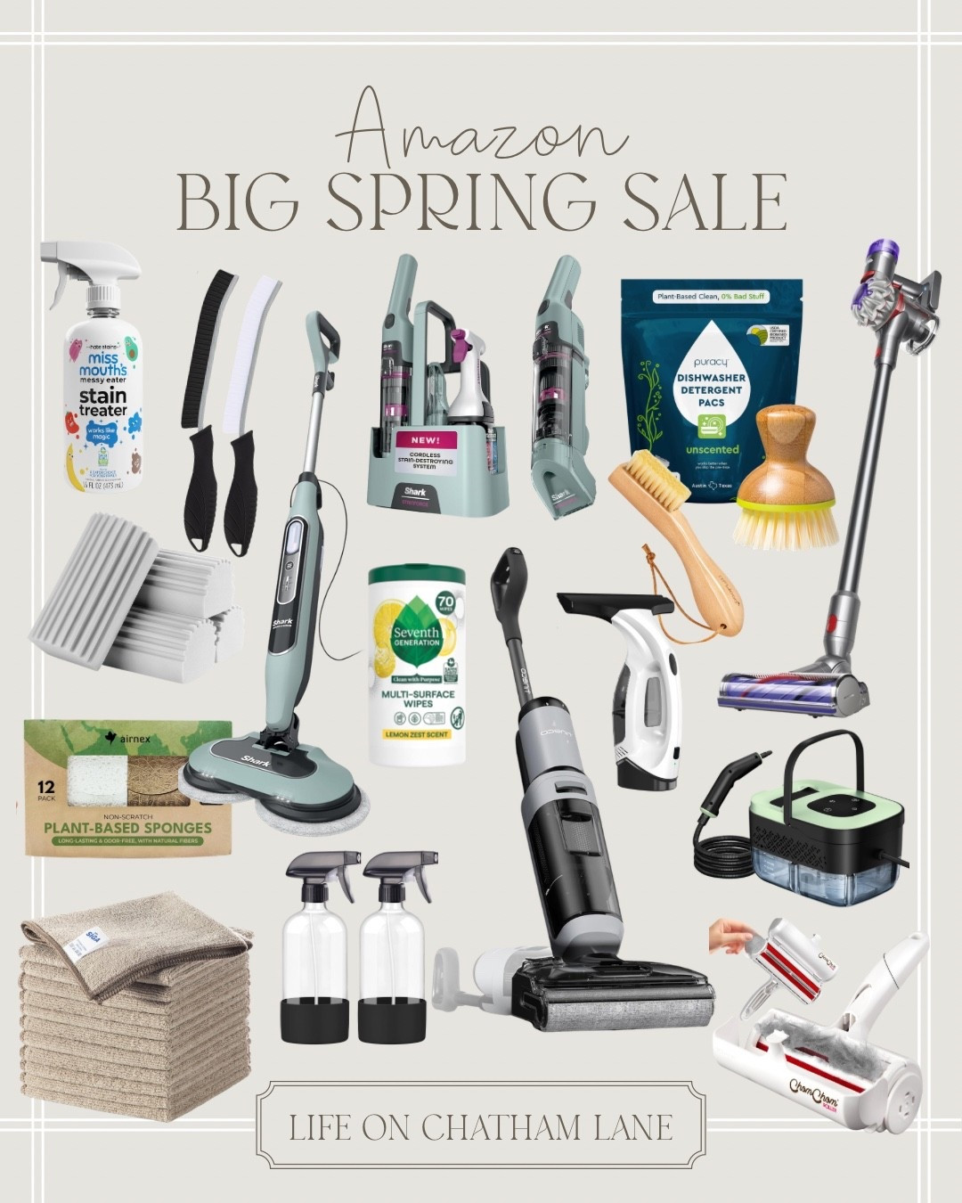 Amazon Big Spring Sale- cleaning edition!  Save on tons of cleaning items including mops, vacuums, laundry essentials, and more! 

#LTKHome #LTKSaleAlert