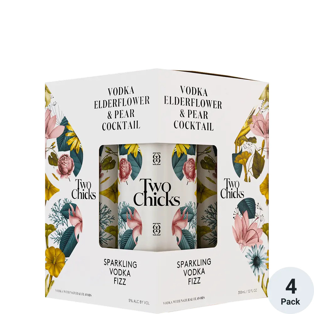 Two Chicks Sparkling Vodka Fizz | Total Wine