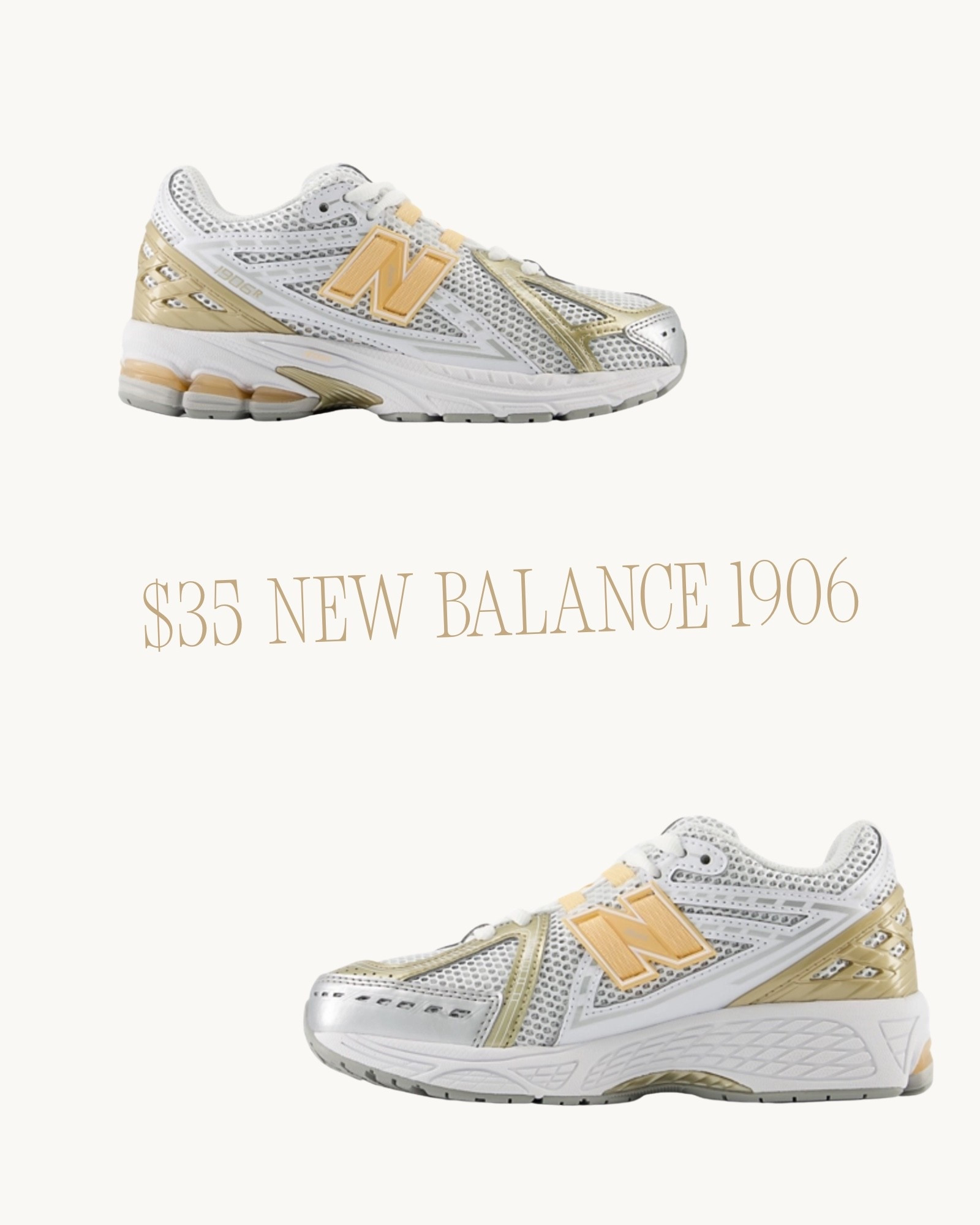 🎄 HOLIDAY STEAL ALERT 🎄

These New Balance 1906 sneakers are marked down to $34.99 (originally $110!) 🤯 

🎁 Perfect gift idea for kids & tweens!

#LTKHoliday #LTKGiftGuide #LTKSaleAlert