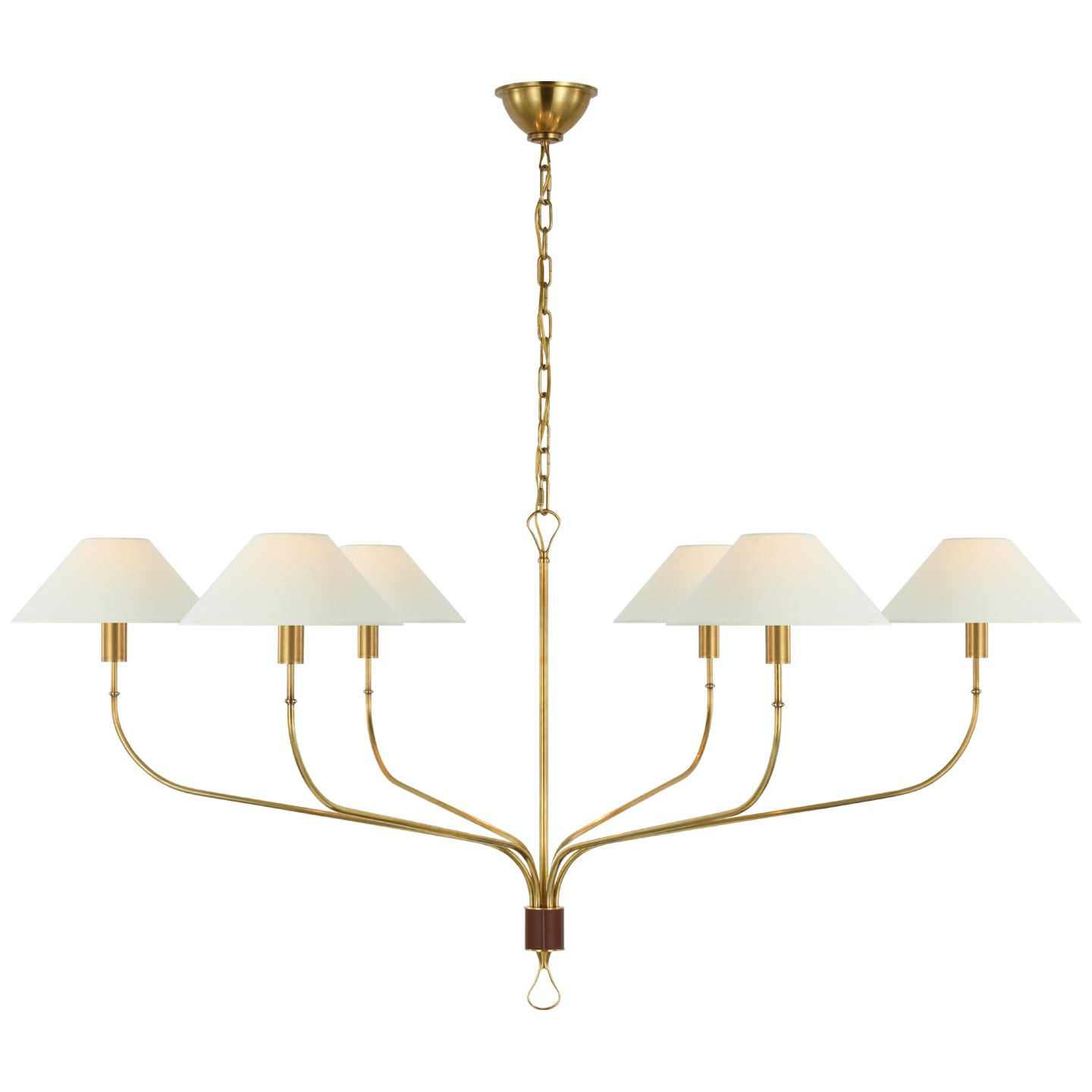 Visual Comfort Signature Griffin Tail Chandelier | Lightopia | Lightopia