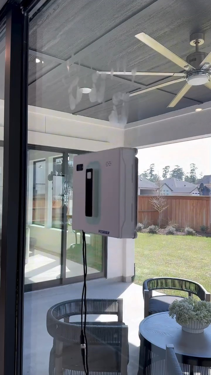 Probably my favorite gadget ever! 😆… plus - It only uses Water!!! I know right !?! I really had to put it to the test.… so I used Vaseline to create those hand prints😅 yup! The prints came off! So good!… trust me, I love my window sprays but nothing beats an automatic window cleaner 😆… plus, no more climbing ladders to clean your windows…. And you only need water! 🫢

I put it to the test (with all the Texan Pollen) - It cleans just as good outside as inside!  

It is both automatic & remote controlled so you target specific areas you’d like to clean. It can connect to your phone as well! 🤍❤️ Plus It has intelligent detect to prevent falls.

#LTKStyleTip #LTKHome #LTKSaleAlert