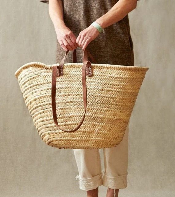 Shopping Basket FRENCH BASKET Market Basket Handmade | Etsy | Etsy (US)
