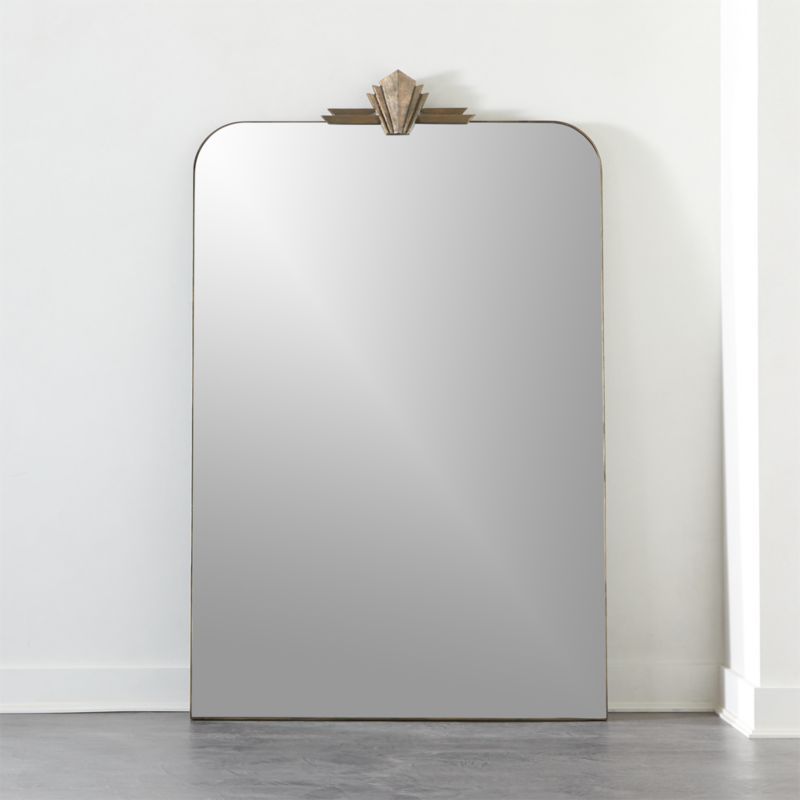 Nouveau Floor Mirror + Reviews | CB2 | CB2