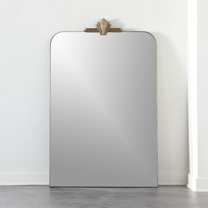 Nouveau Floor MirrorPurchase now and we'll ship when it's available.    Estimated in  late March... | CB2