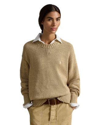 Logo Cotton Crewneck Sweater | Bloomingdale's (US)