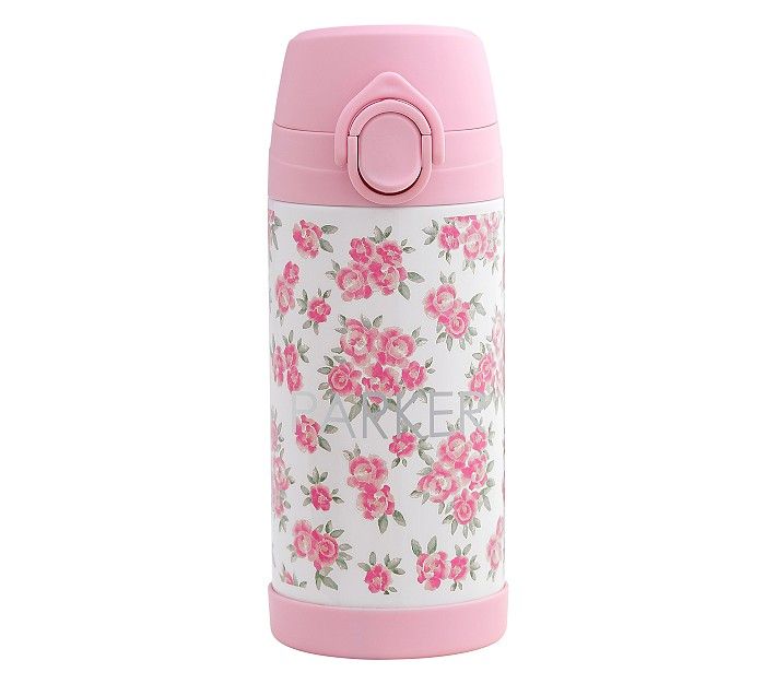 Mackenzie LoveShackFancy Antoinette Floral Water Bottle | Pottery Barn Kids