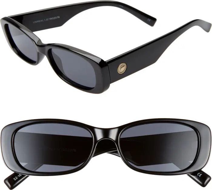 Unreal 50mm Rectangle Sunglasses | Nordstrom