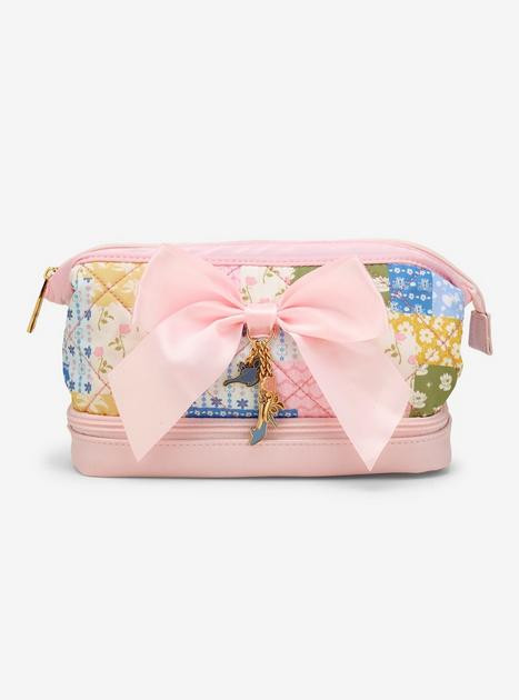 Disney Princess Icons Patchwork Quilted Cosmetic Bag - BoxLunch Exclusive | BoxLunch