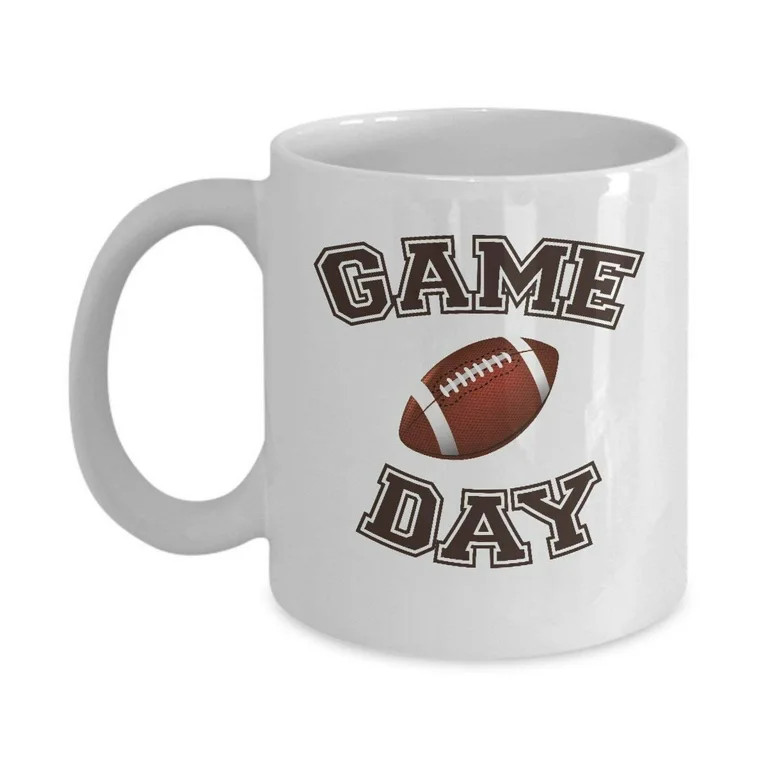 Game Day Coffee & Tea Gift Mug, College Football Novelty Gifts for Mens, Mom of a Player, Coach, ... | Walmart (US)