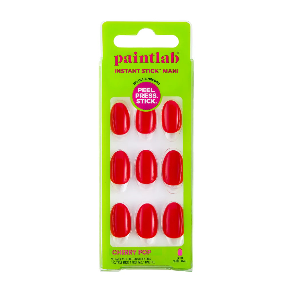Cherry Pop Insta-Stick Mani | PaintLab