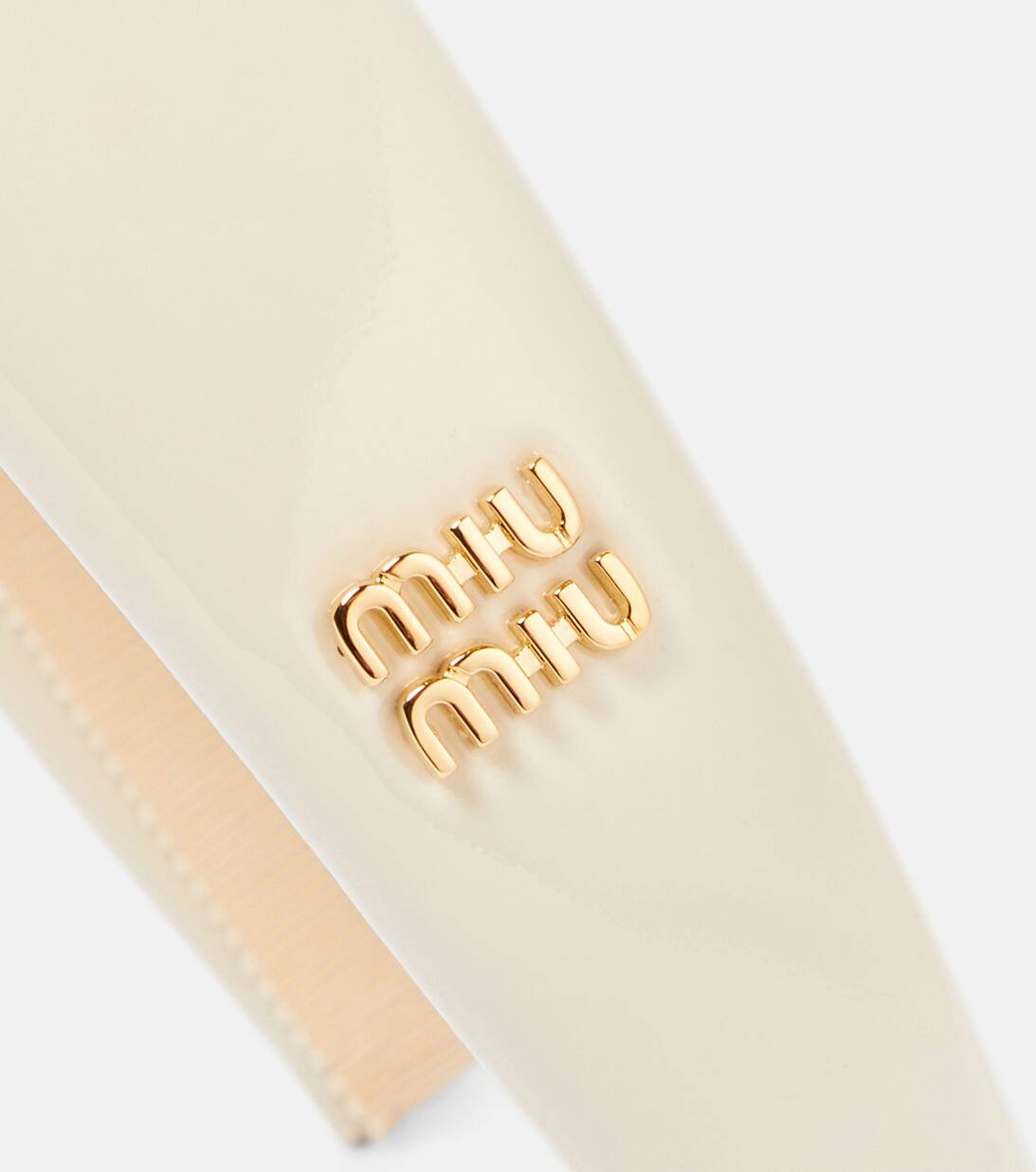 Bridal logo patent leather headband | Mytheresa (INTL)