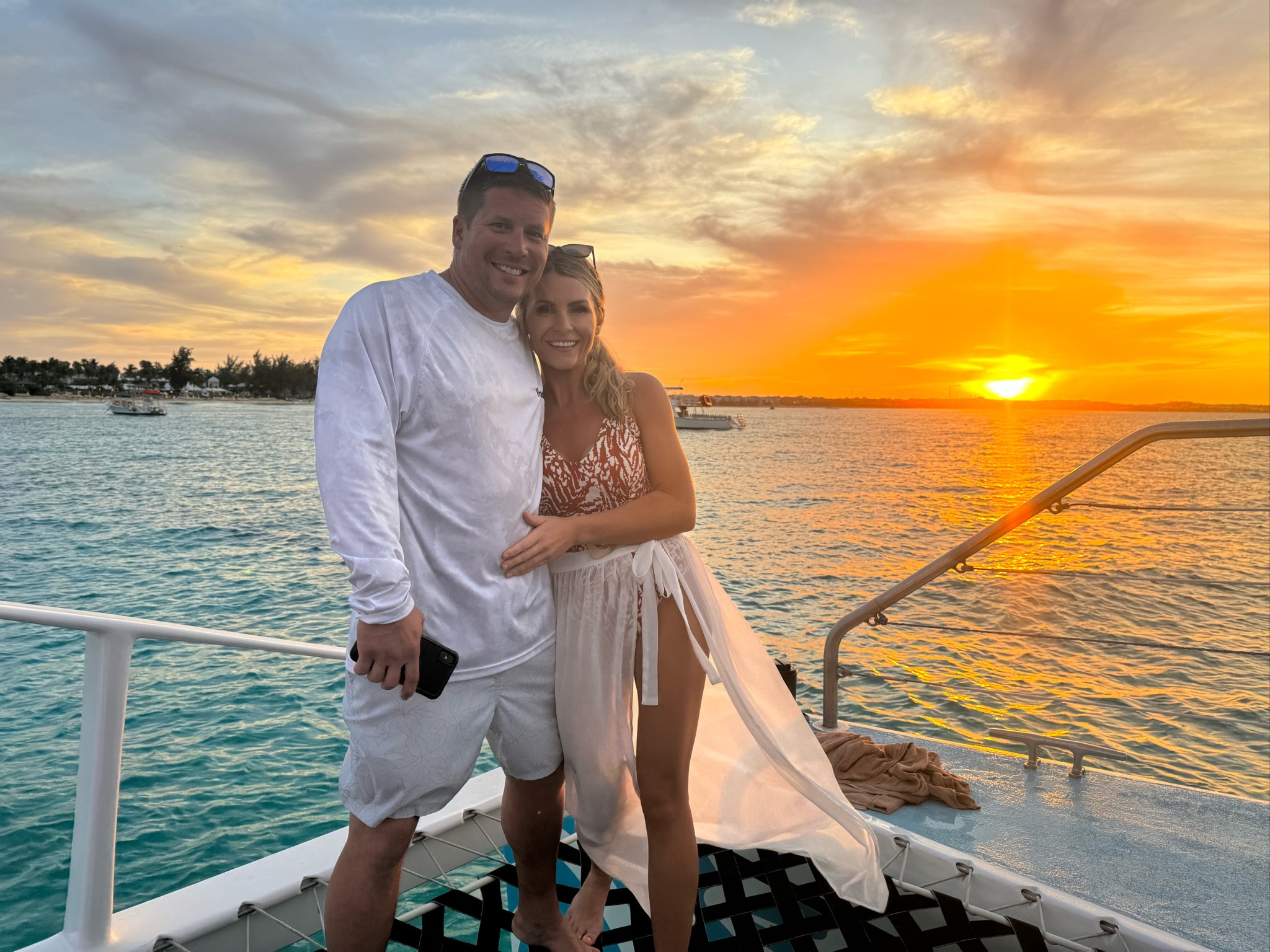 Sunsets on a boat in paradise are my favorite. 
Bathing suit is old from walmart. 

#LTKSeasonal #LTKfindsunder50 #LTKswim