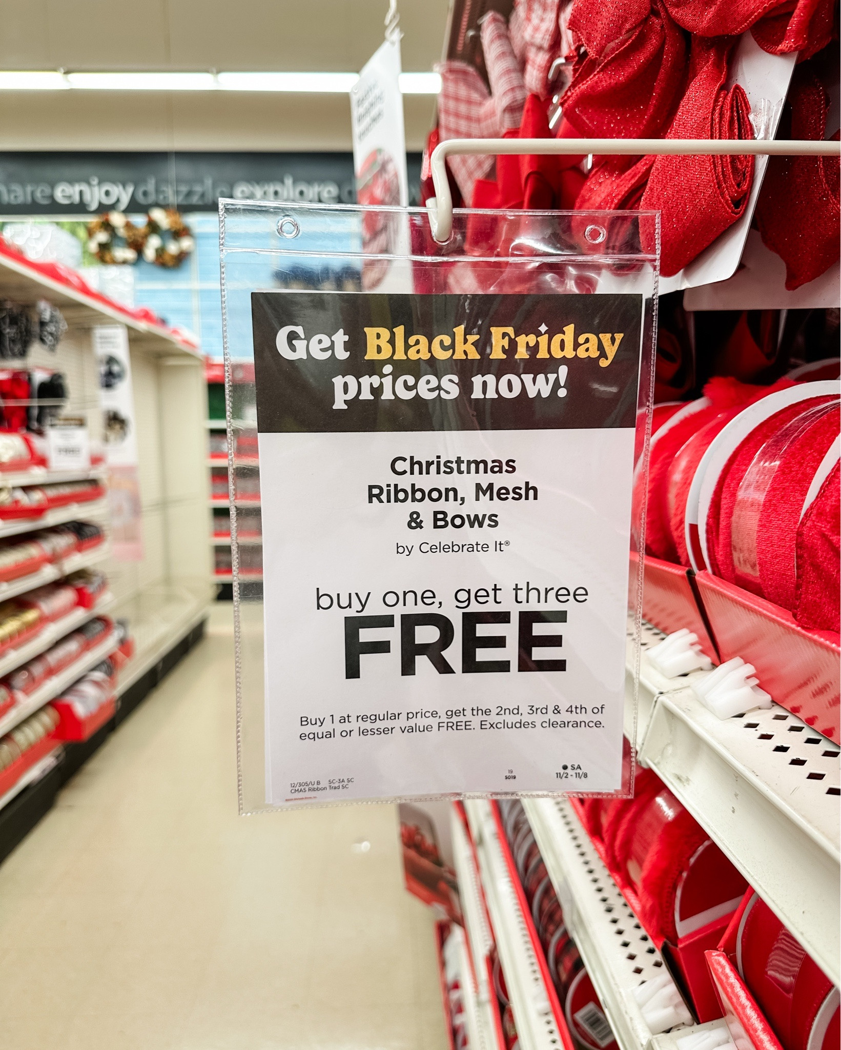 RUN to Michael’s!! They’re having the best sale I’ve ever seen on Christmas ribbon right now. Buy one get THREE free - AKA 75% off four. Now is the *perfect* time to stock up on ribbon for your tree or gifting! I’ve done all the hard work and selected a huge roundup of my tried & true favorites. Sale ends today, so hurry!!

#LTKSaleAlert #LTKHoliday #LTKSeasonal