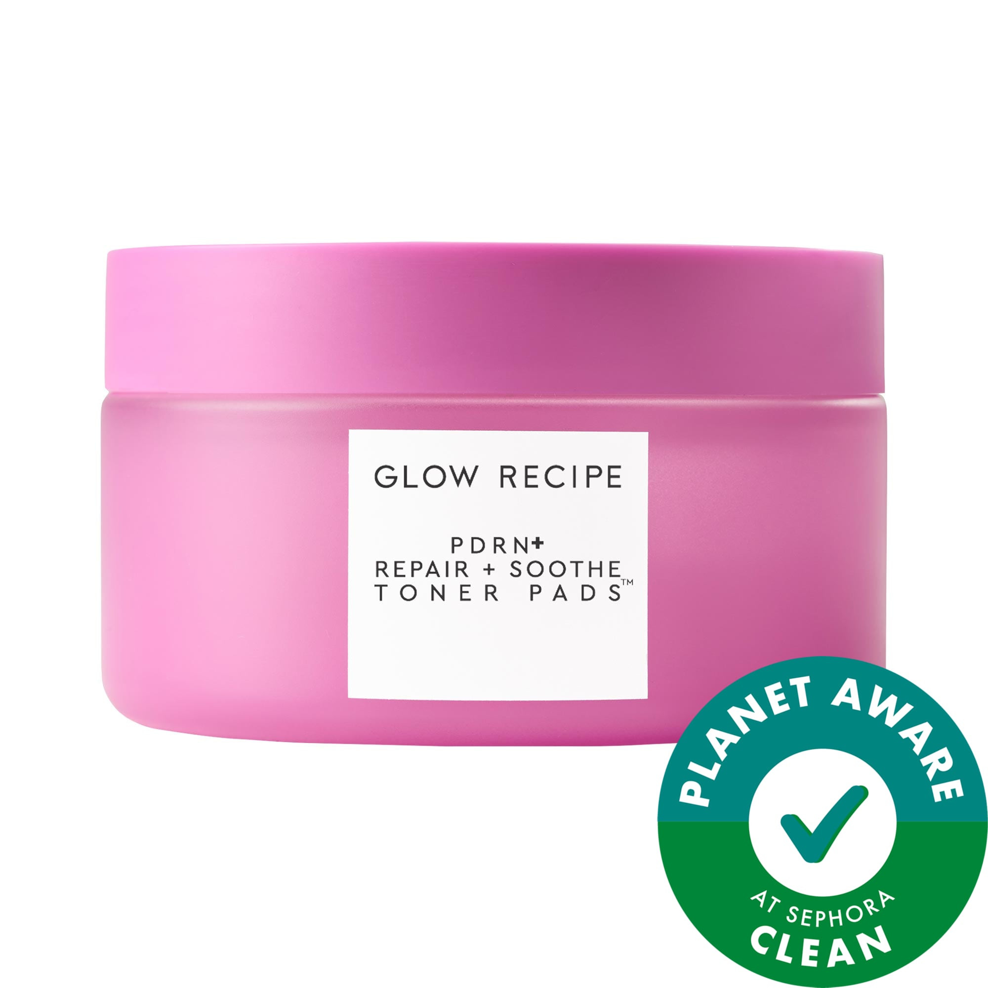 Glow Recipe PDRN Repair + Soothe Korean Prickly Pear Toner Pads for Skin Barrier Repair 60 pads/115g | Sephora (US)