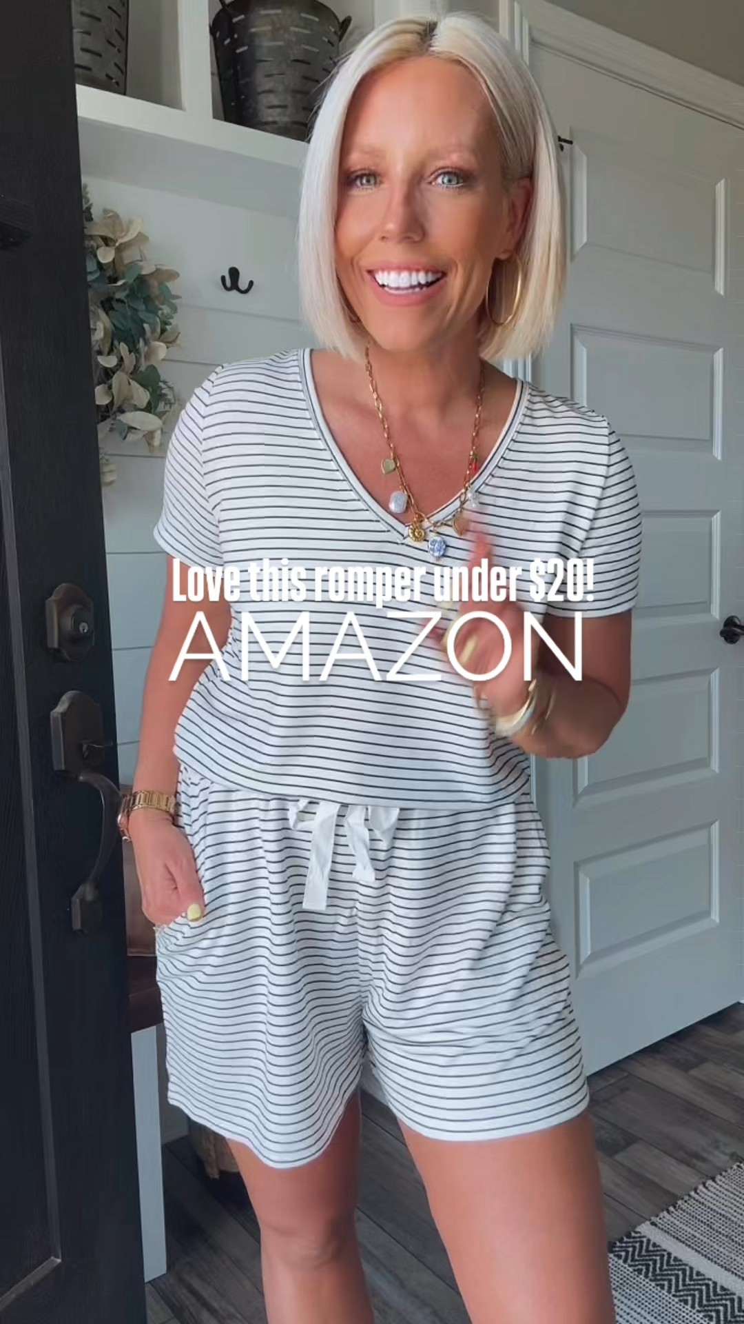 I’m so excited about this new romper!!! The material is super nice and it’s soooo comfy!!! Such a deal too!!! $13-$18 depending on the size!!!
⬇️⬇️⬇️
Romper sized up to medium and it’s pretty roomy! 
Sweatshirt size large
Denim jacket size medium




#LTKSaleAlert #LTKStyleTip #LTKFindsUnder50