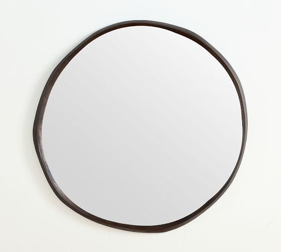 Sedona Oversized Round Mirror | Pottery Barn (US)