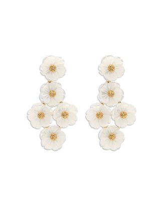 Mermaid Garden Mother of Pearl Floral Drop Earrings | Bloomingdale's (US)