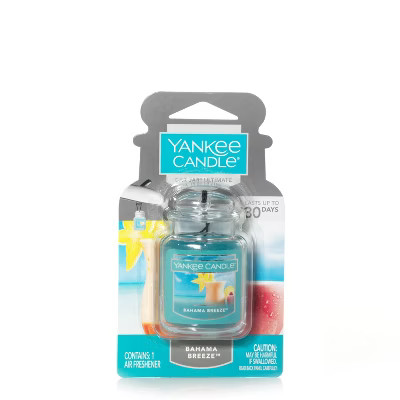 Yankee Candle Auto Car Jar Ultimate Freshener Bahama Breeze | Target
