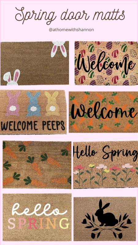 Door Matt’s to get your house ready for spring and Easter! All from Etsy where you are supporting small businesses!! Xoxoxo

#LTKSeasonal #LTKhome #LTKFind