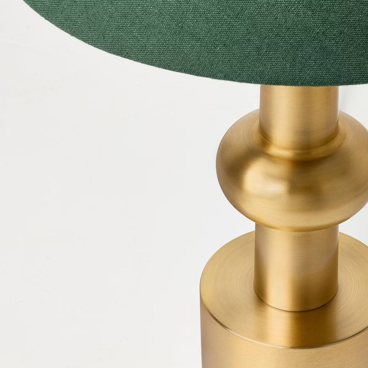Vintage Brass with Green Shade Table Lamp - Hearth & Hand™ with Magnolia | Target