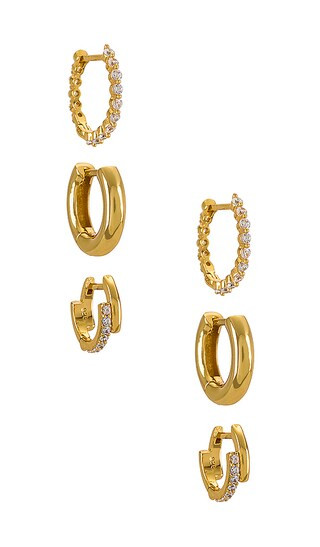 Anais Earring Set in Gold | Revolve Clothing (Global)