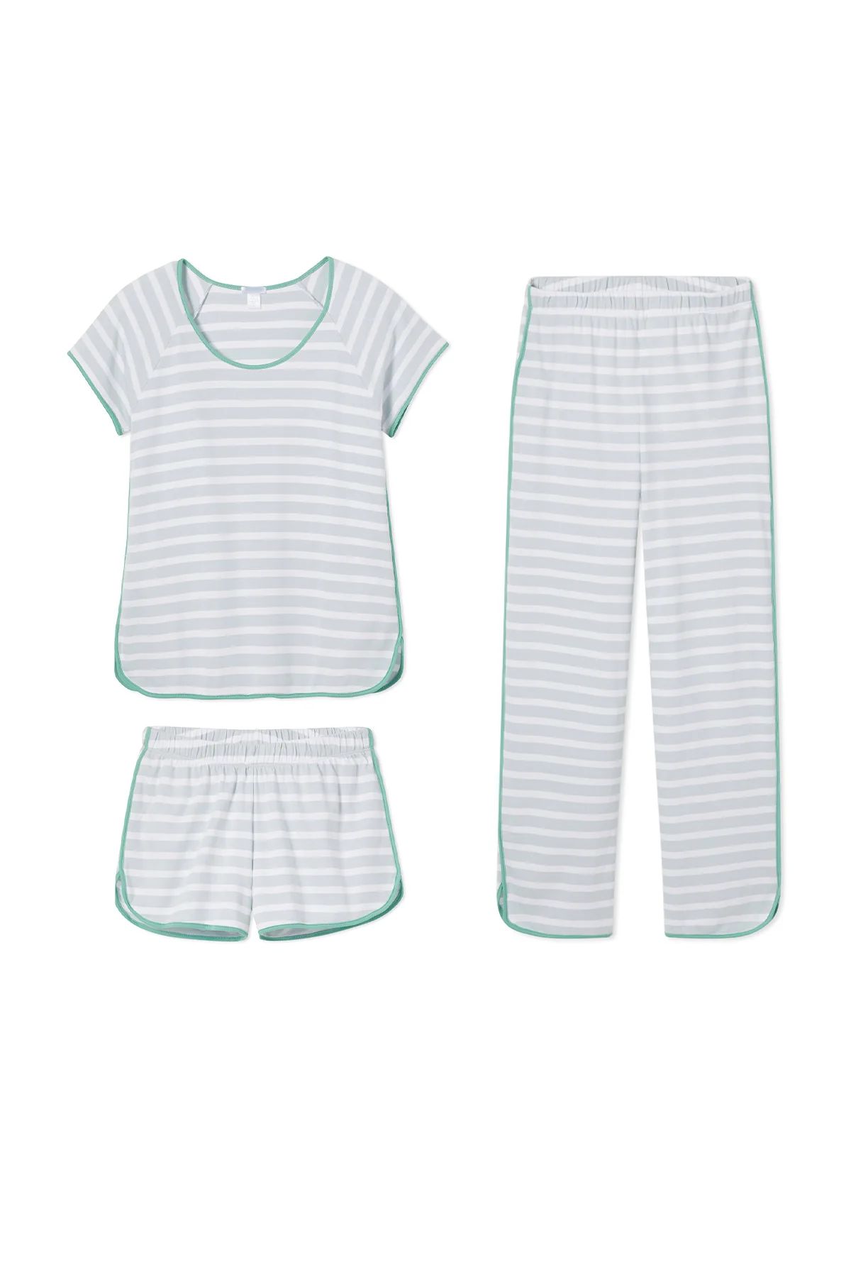 Pima Bundle in Celadon | LAKE Pajamas