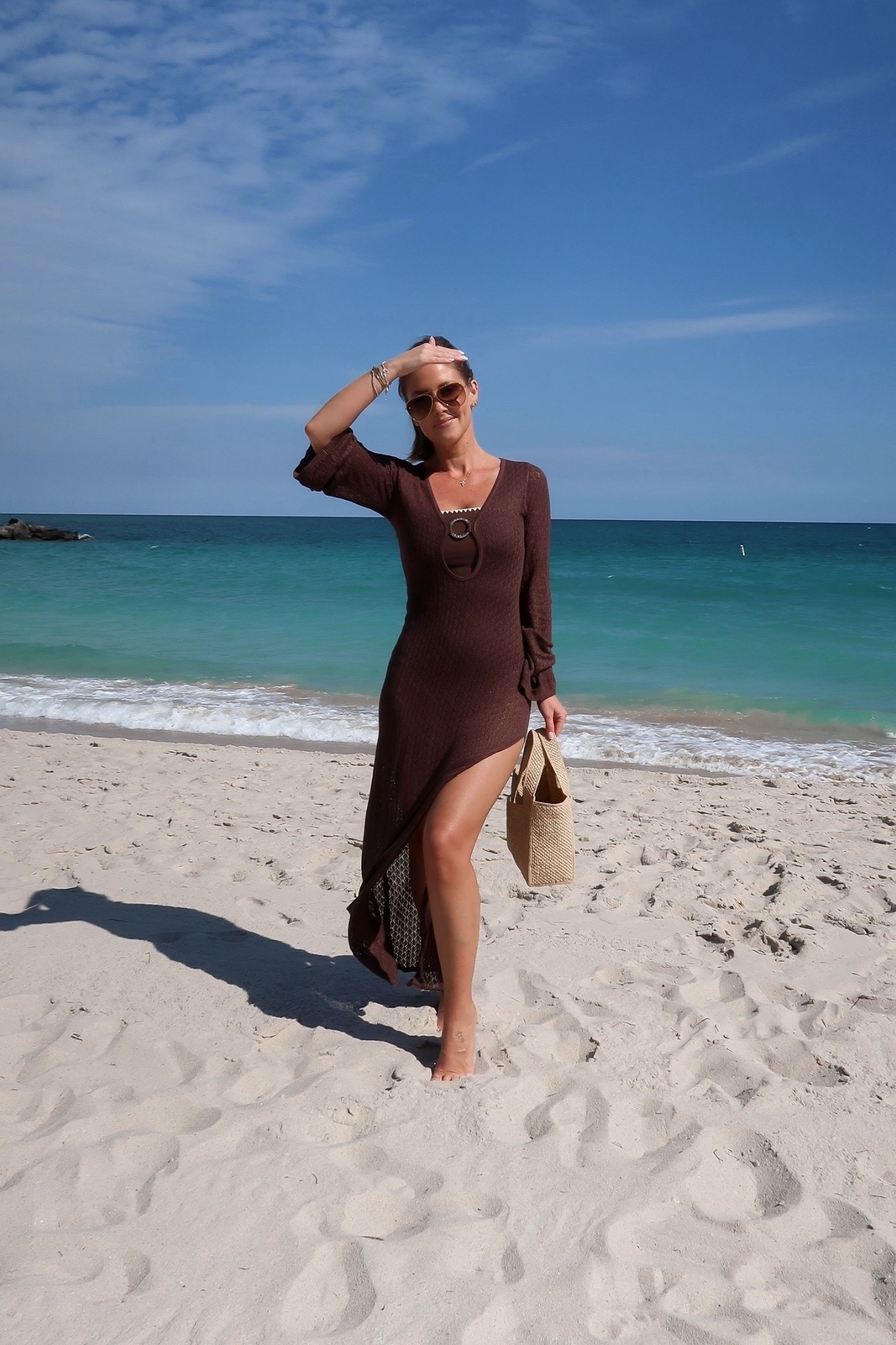 Wearing an XS in the swimsuit (technically a size down for me!) / XS in the coverup dress 🤎

Vacation outfit, beach outfit, finds under 100, girls trip, new arrivals, Amanda west, almostreadyblogg

#LTKootd #LTKTravel #LTKSeasonal