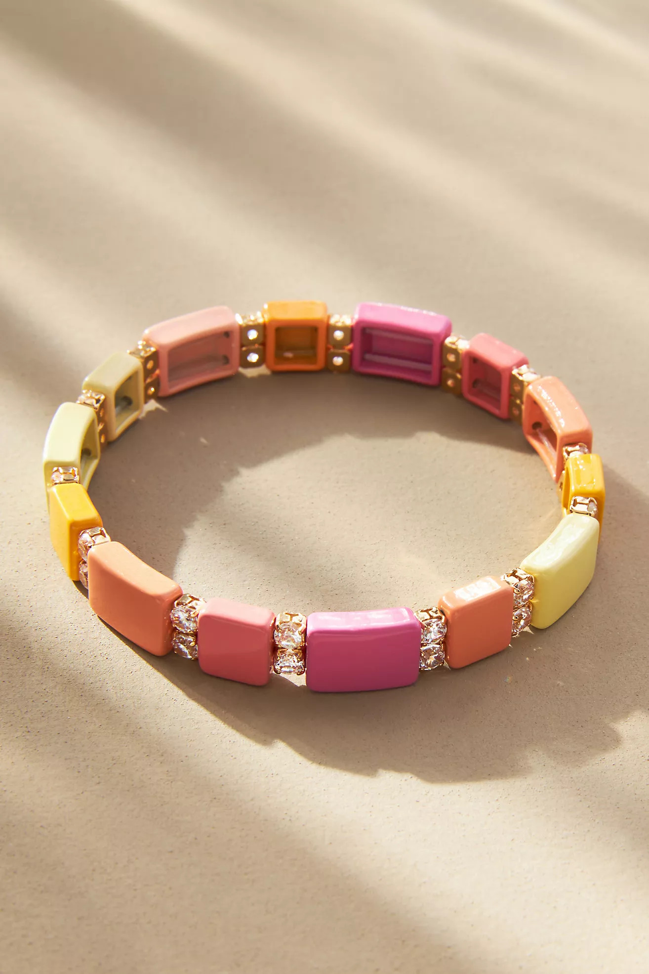 Crystal Chicklet Bracelet | Anthropologie (US)