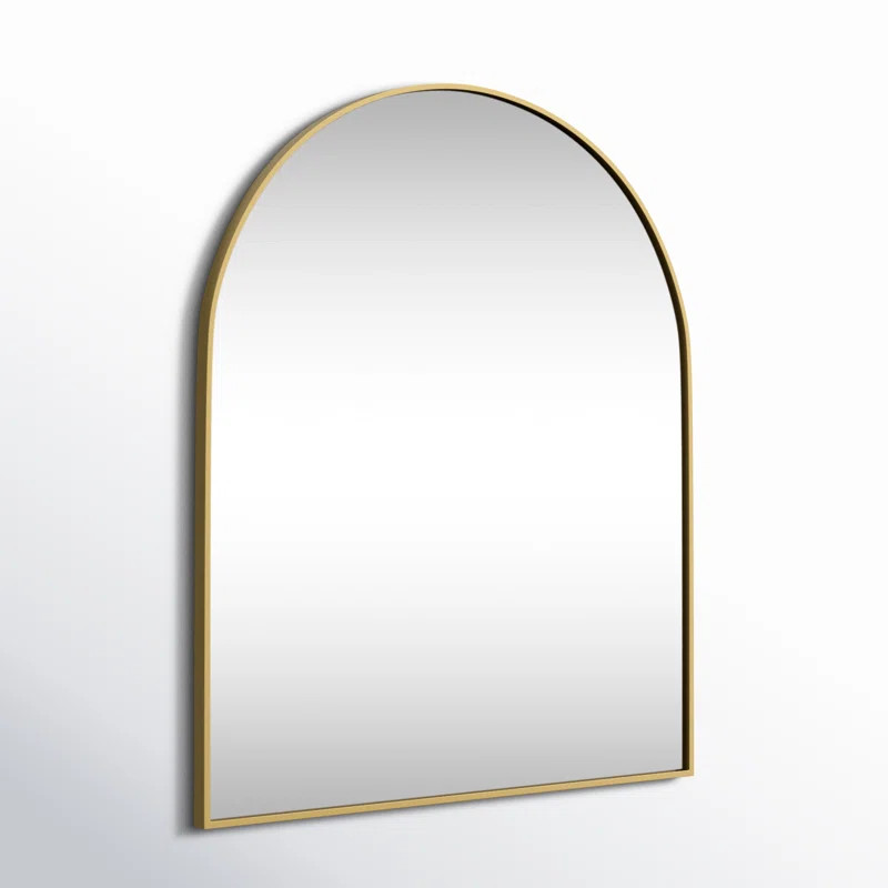 Sabine Metal Arch Wall Mirror | Birch Lane