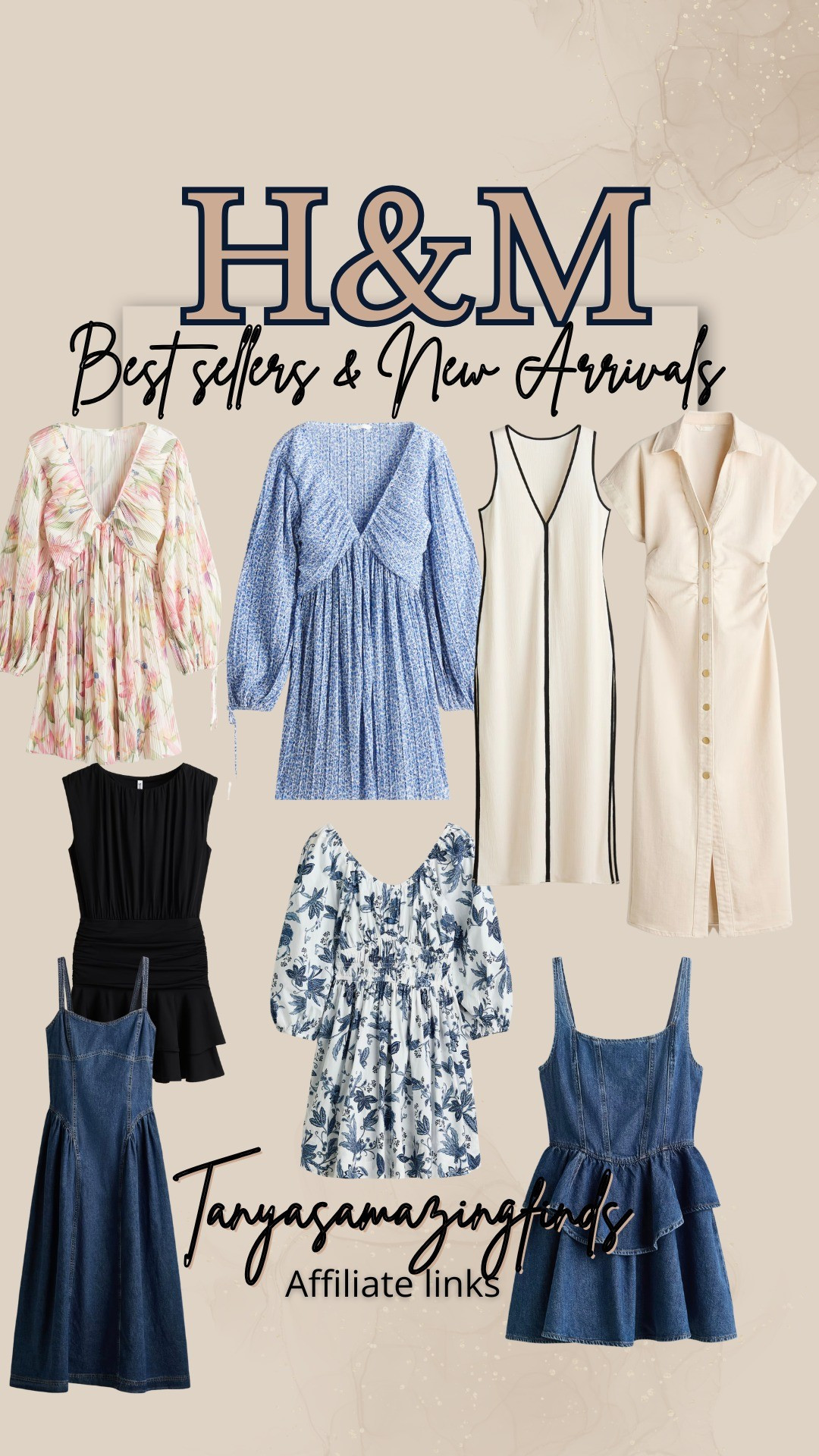 Best sellers and new arrivals at H&m. Stunning dresses!#h&mdresses #springvibes#h&mfashion

#LTKcanada #LTKdresses #LTKstyletip